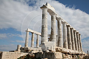 Greek Temple Of Poseidon