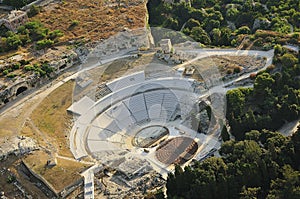 Greco Teatro vista aerea 