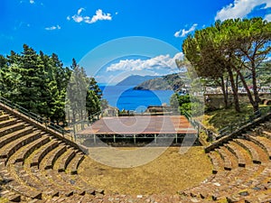 Greek Theater, Lipari, Aeolian Island, Italy