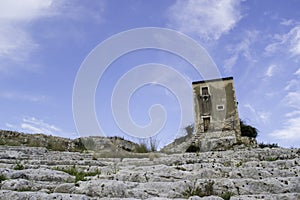 Greek theater in Sicily photo
