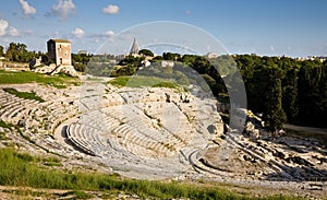 Greek theater, Syracuse photo