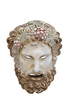 Greek theatrical mask of Dionysus