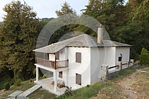 Greek traditional house at Pelion, Greece