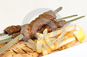Greek traditional kebab specials