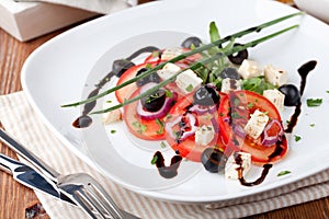 Greek vegetable salad