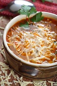 Greek vegetables soup