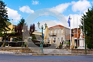 Greek Village square