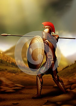 Greek-warrior