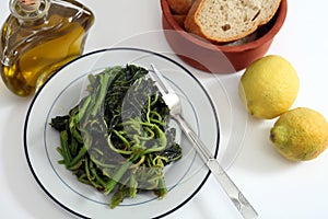 Greek wild greens or vlita