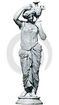 Greco una donna statua 