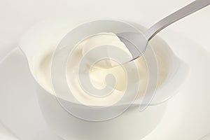 Greek Yoghurt with Spoonful