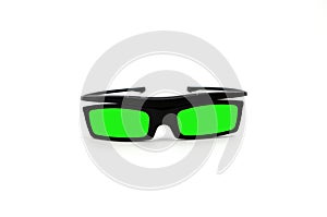 Green 3d Glasses
