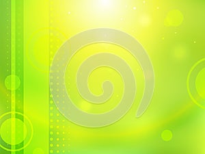 Green abstract background