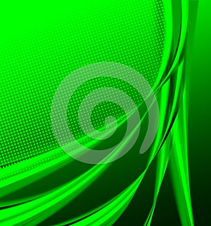 Green abstract background