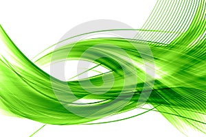 Green abstract corporate background design