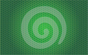 Green abstract gradient background. Gradient dotted background going from bright green in the center to darker green at the edges