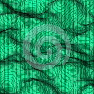 Green Abstract Polygonal Background