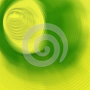 Green abstract radial backdrop gradient. bright nature