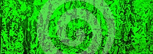 Green abstract resin with stains for banner concept