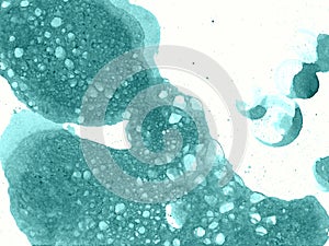 Green abstract water color background vector