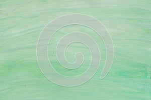 Green abstract watercolor painted background texture