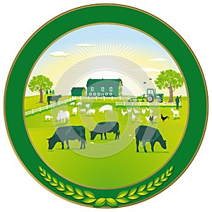 Green Agriculture badge photo