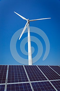Green alternative energy and environment protection ecology concept