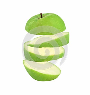 A green apple