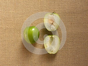 Green Apple Ber fruits photo