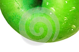 Green apple detail