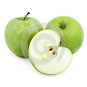 Green apple fruits