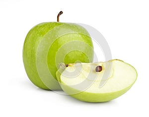 Green apple fruits