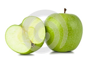 Green apple fruits