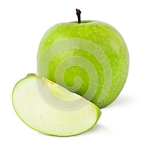 Green apple fruits