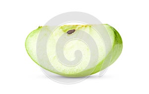 Green Apple Isolated on White Background