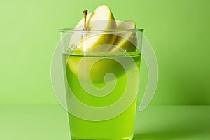 Green Apple Juice Artwork