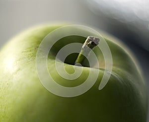 Green apple, juicy and very fresh