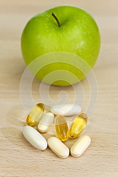 Green Apple Nutrition Supplement Pills or Medicine