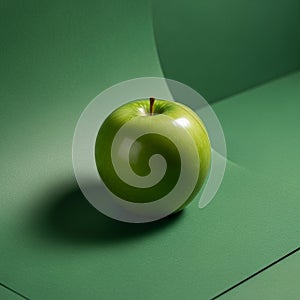 S sheen casting a soft shadow on the background emphasizing its round