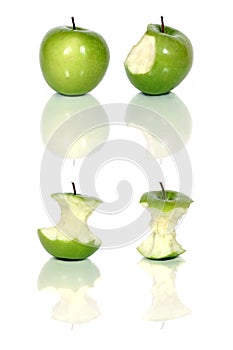 Green apples