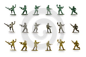 Verde ejército hombres 