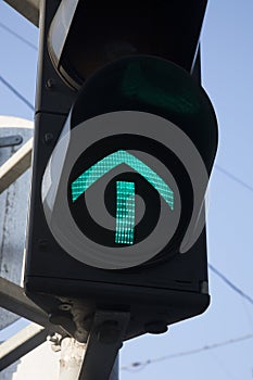 Green Arrow Traffic Light