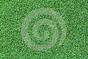 Green artificial Astroturf for pattern and background.