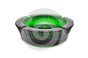 Green ashtray