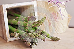 Green asparagus