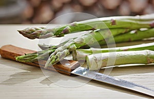 Green asparagus