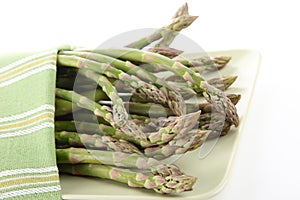 Green asparagus