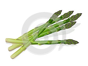 Green asparagus