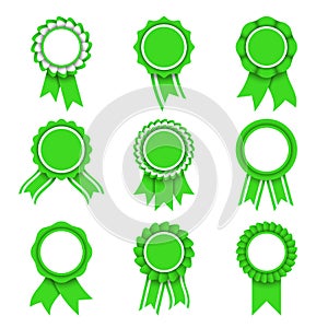 Green Award Medals