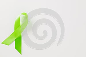 Verde conciencia cinta de vesícula biliar a bilis tubería cáncer un mes 